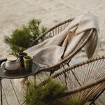 Plaid „Sirtaki“ aus Merinowolle