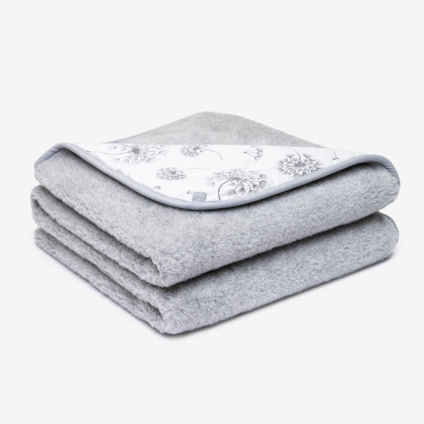 Wolldecke „Löwenzahn“ aus Merinowolle | zweilagig