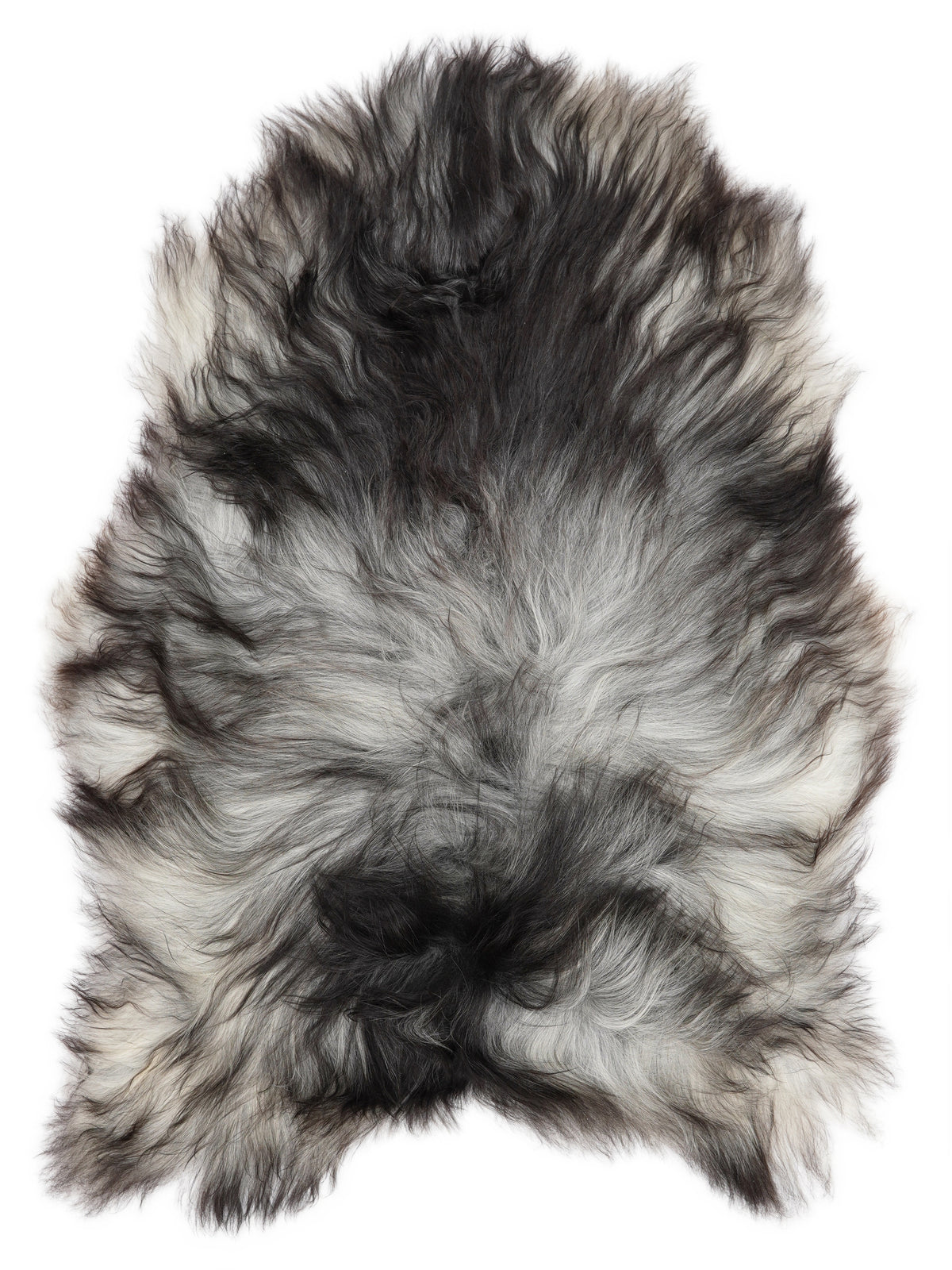 Isländisches Schaffell Grau XL