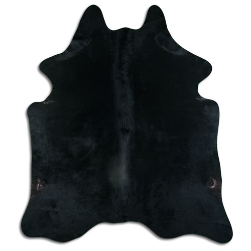 Schwarzes Kuhfell XXL