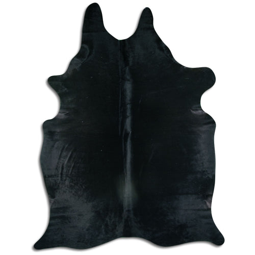 Schwarzes Kuhfell XXL