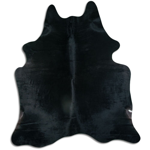 Schwarzes Kuhfell XXL