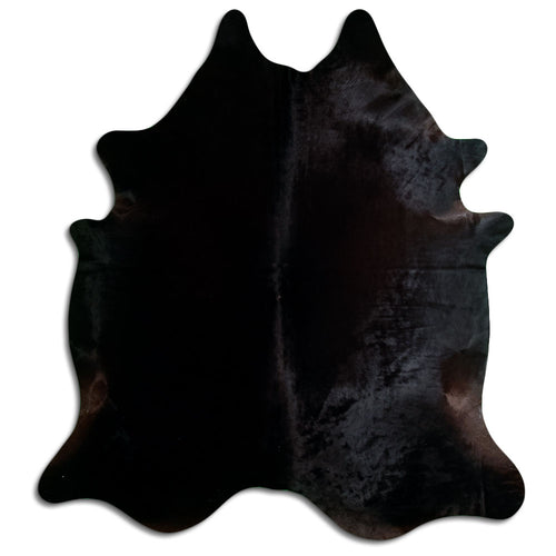 Schwarzes Kuhfell XXL