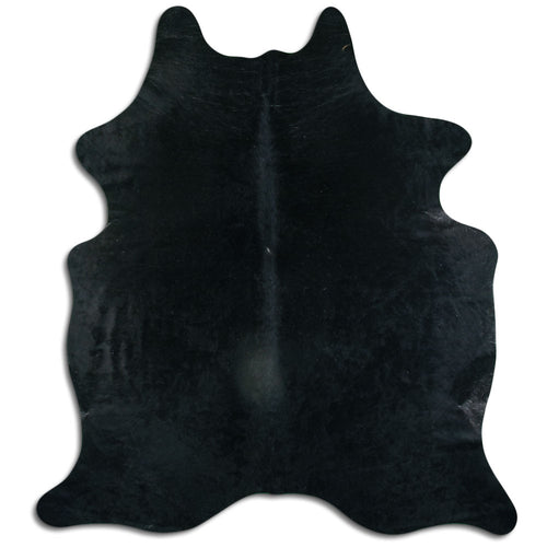 Schwarzes Kuhfell XXL