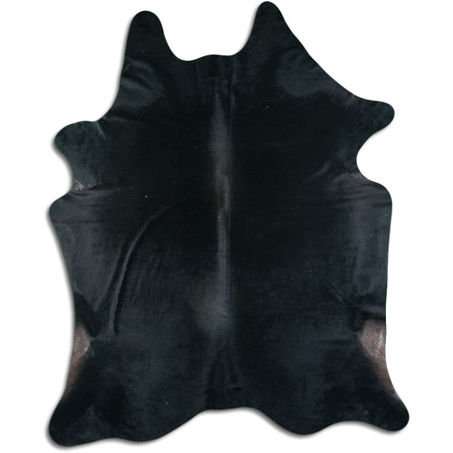 Schwarzes Kuhfell XXL