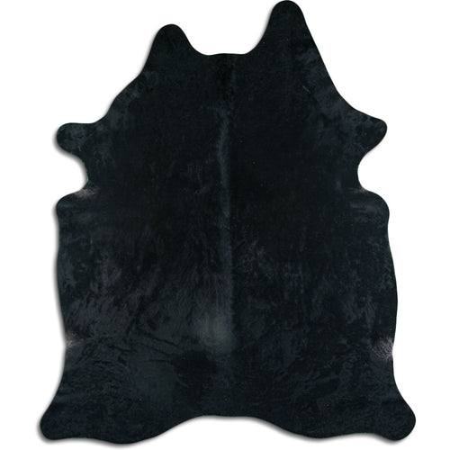 Schwarzes Kuhfell XXXL