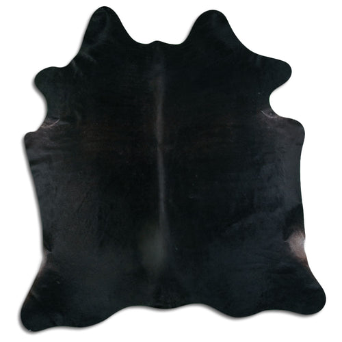 Schwarzes Kuhfell XL