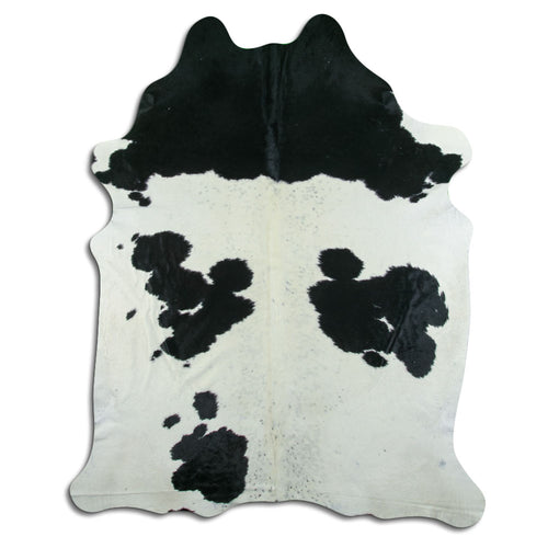 Schwarz-Weißes Kuhfell XXL