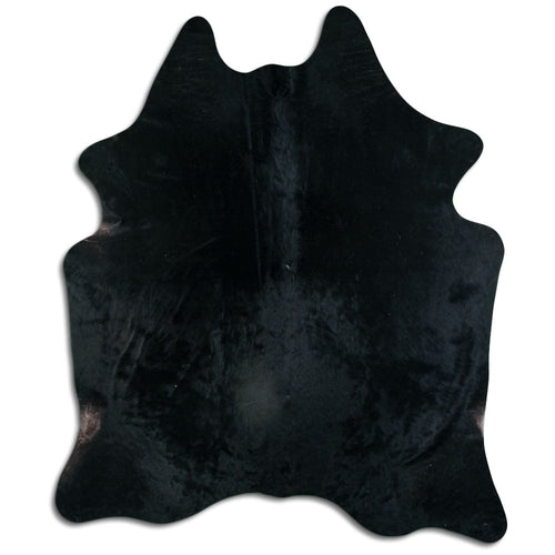 Schwarzes Kuhfell XXL