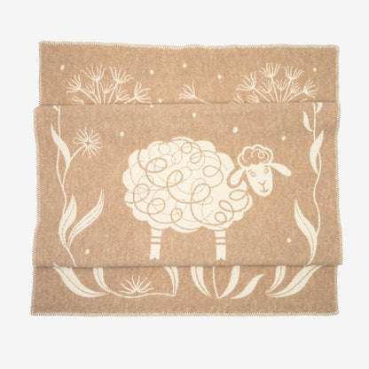 Plaid „Meadow“ aus Merinowolle