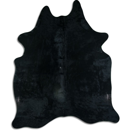Schwarzes Kuhfell XXL