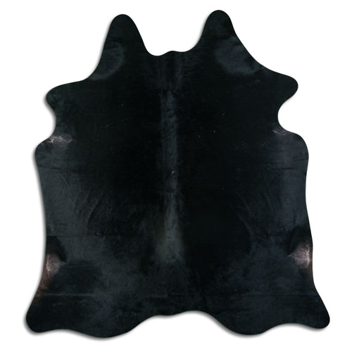 Schwarzes Kuhfell XL