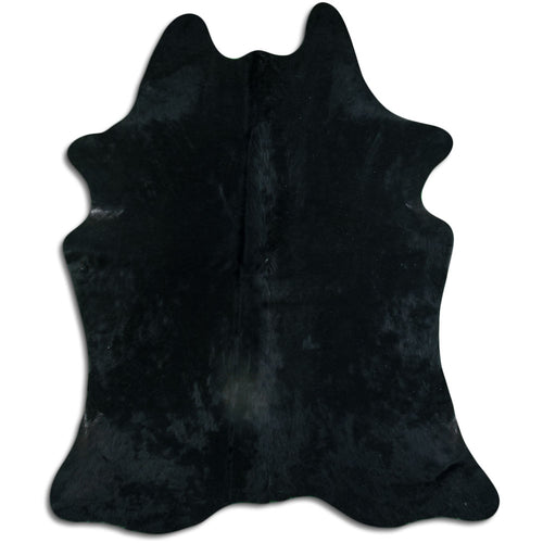 Schwarzes Kuhfell XXL
