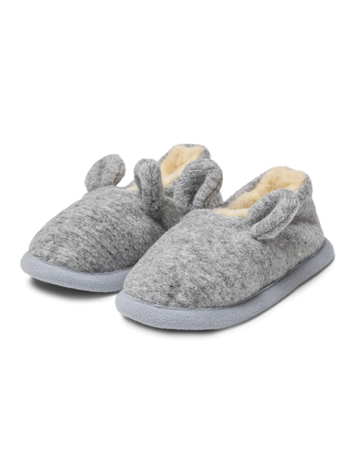 Merino Kinderhausschuhe „Maus“